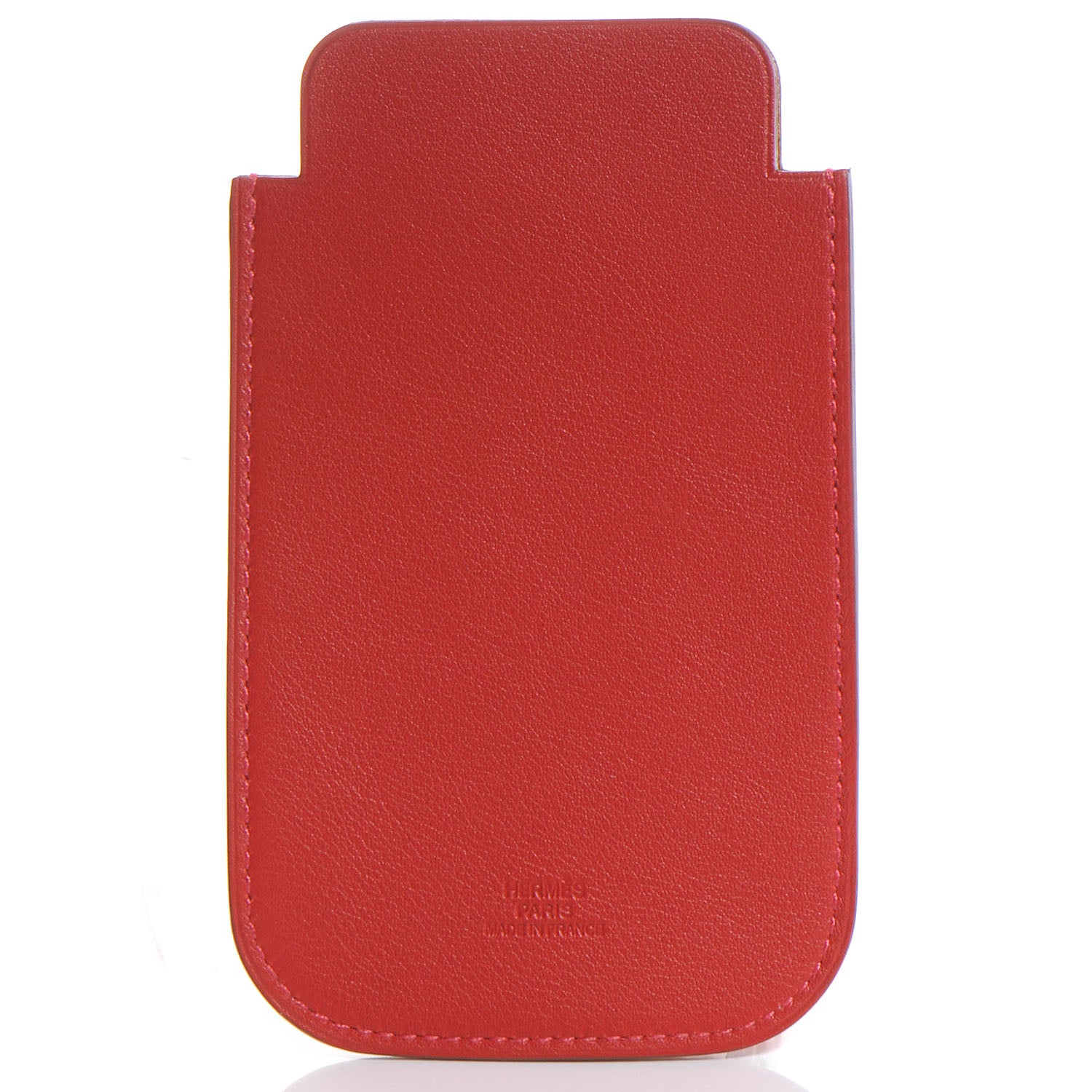 Hermes Swift Leather iPhone 4 4S Case Vermillion and Orange 3 of 6