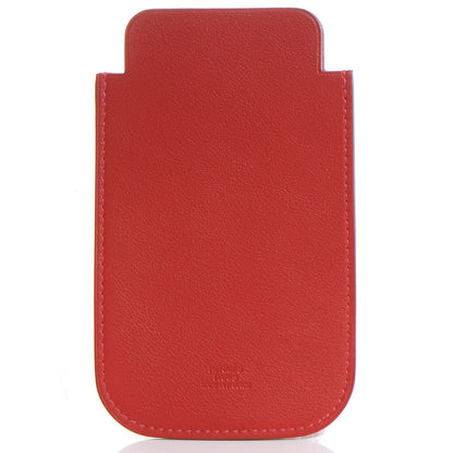 Hermes Swift Leather iPhone 4 4S Case Vermillion and Orange 3 of 6