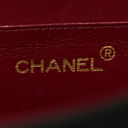 Chanel Lambskin Quilted XL Jumbo Single Flap Black 6 of 10