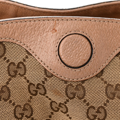 Gucci Monogram Medium Bree Foldover Tote Beige Soft Pink 14 of 18