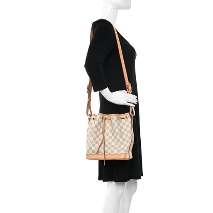 Louis Vuitton Damier Azur Noe BB 2 of 16