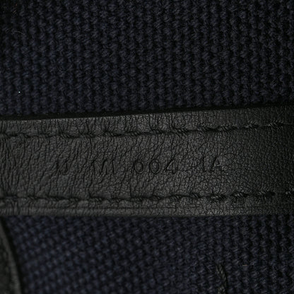 Hermes Toile Goeland Swift Cargo Picotin Lock 18 Bleu Marine Black 7 of 10