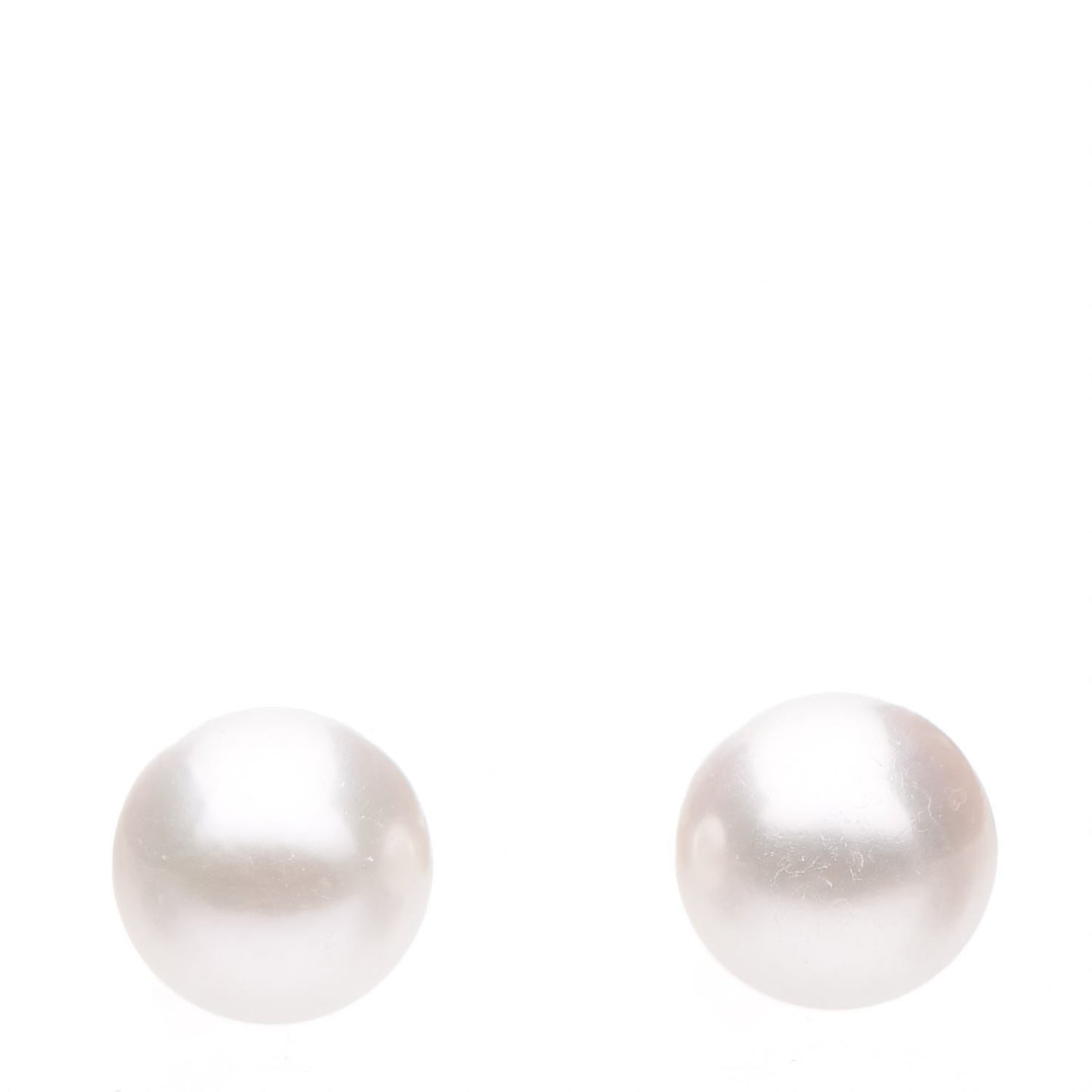 18K Yellow Gold Akoya Pearl 7-7.5mm Stud Earrings