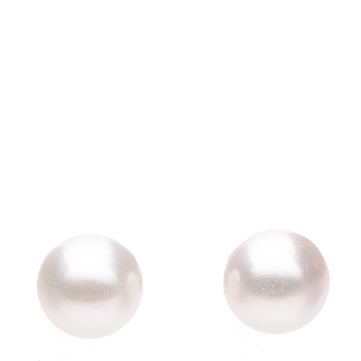 Mikimoto 18K Yellow Gold Akoya Pearl 7-7.5mm Stud Earrings 1 of 4