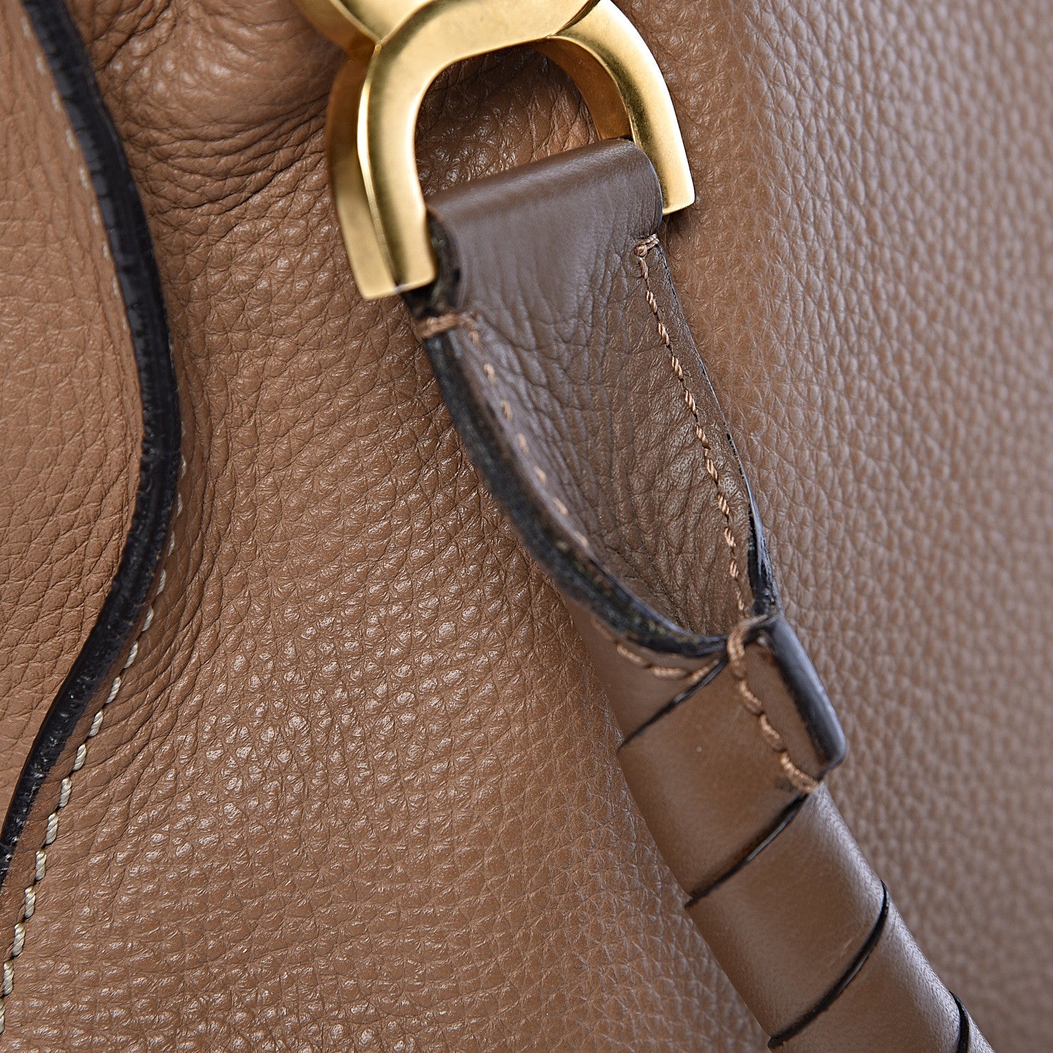 Chloe Calfskin Small Marcie Satchel Nut 20 of 23