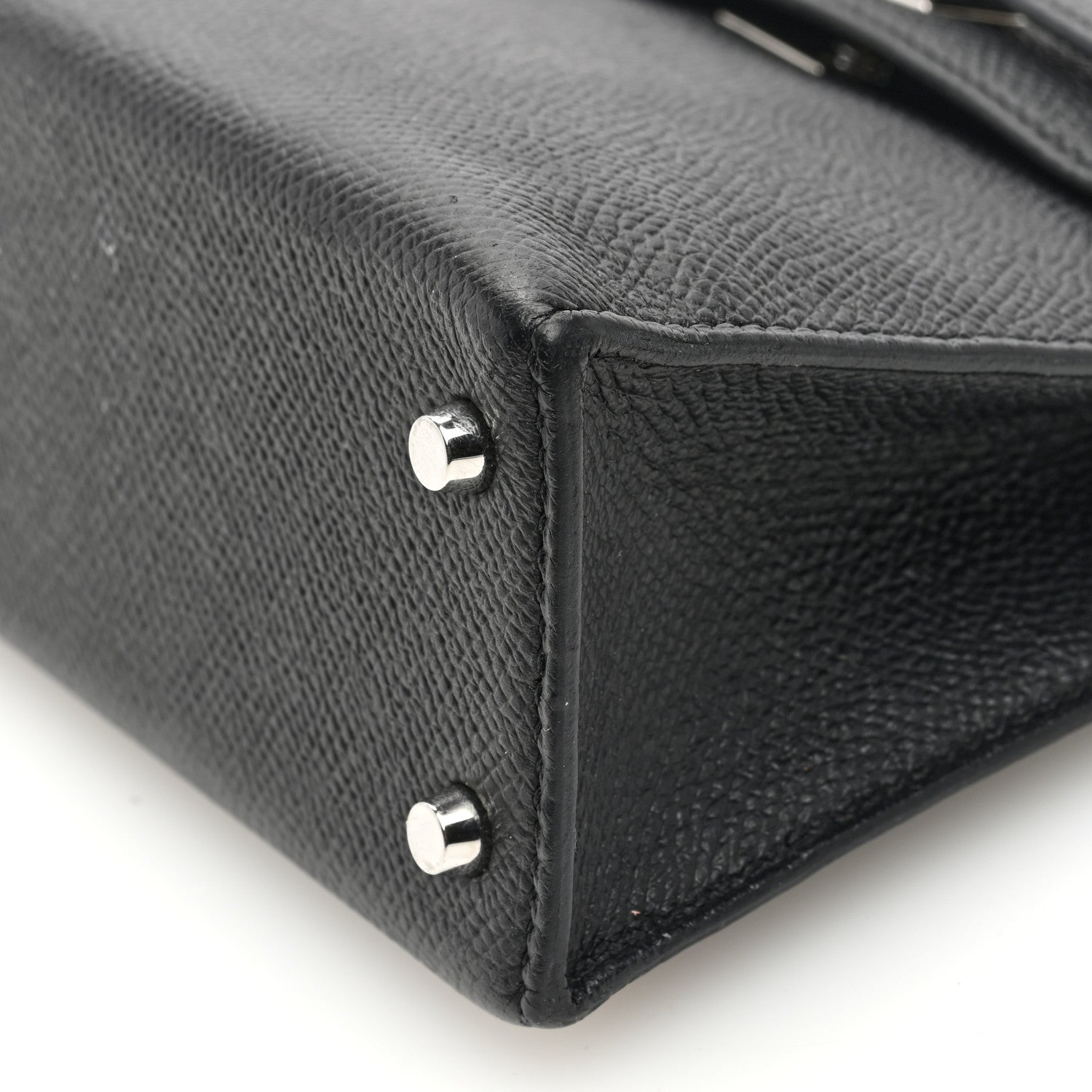 Hermes Epsom Mini Kelly Sellier 20 Black 10 of 10