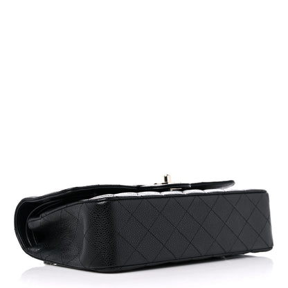 Chanel Caviar Quilted Medium Double Flap Black 4 of 12