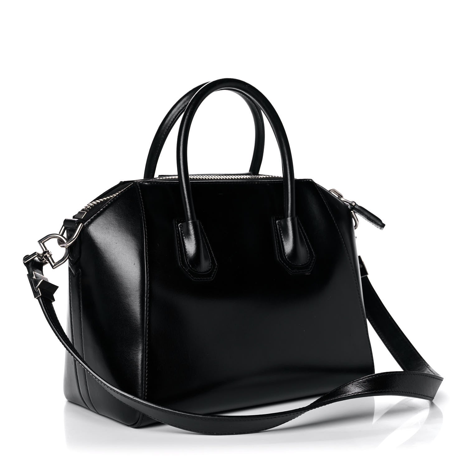 Givenchy Shiny Lord Calfskin Small Antigona Black 5 of 36