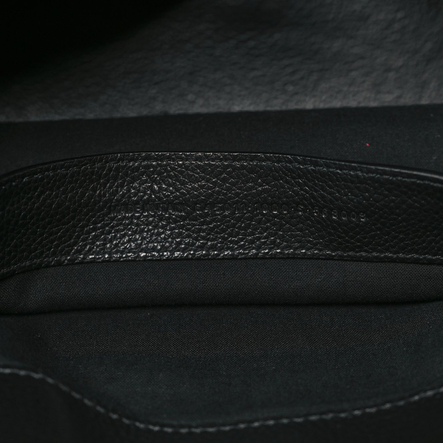 Supple Calfskin Ville Top Handle Bag Black