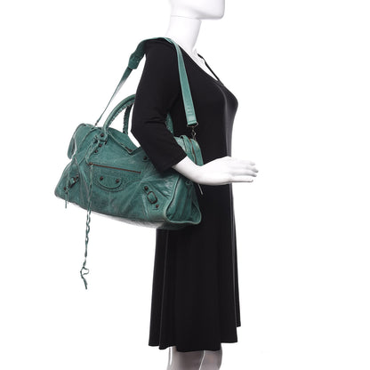 Balenciaga Agneau Classic Hardware Part Time Vert Sauge 2 of 21