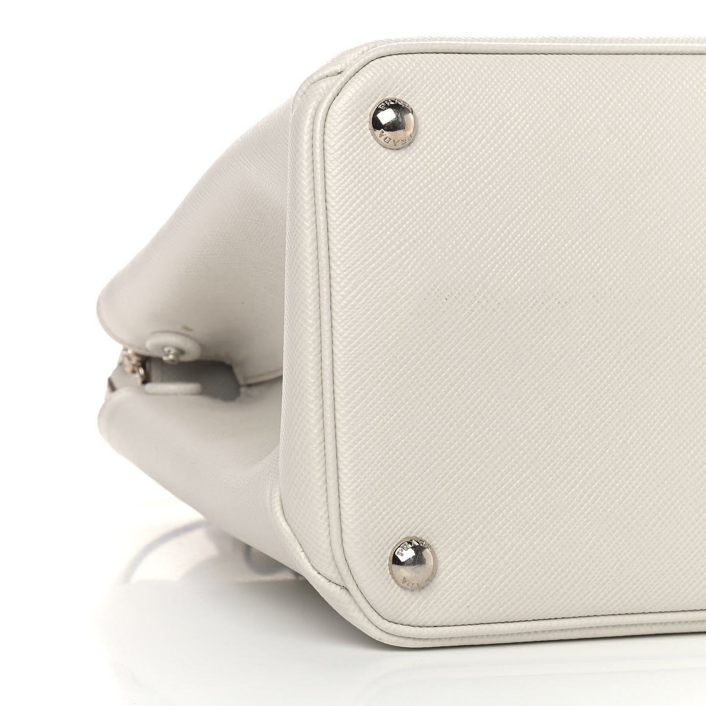 Saffiano Cuir Twin Tote Talco