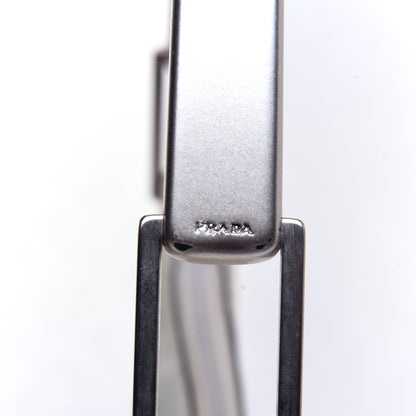 Prada Spazzolato Top Handle White 10 of 12