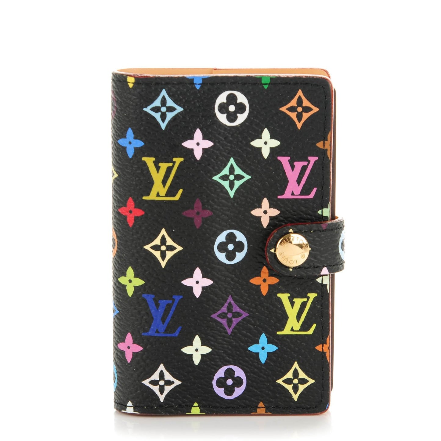 Monogram Multicolor Carnet de Bal Mini Agenda Cover Black