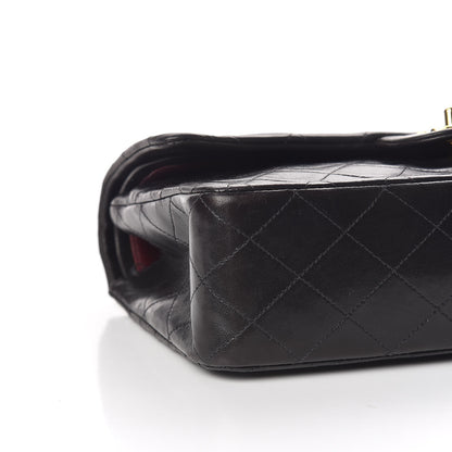 Chanel Lambskin Quilted Medium Double Flap Black 5 of 12