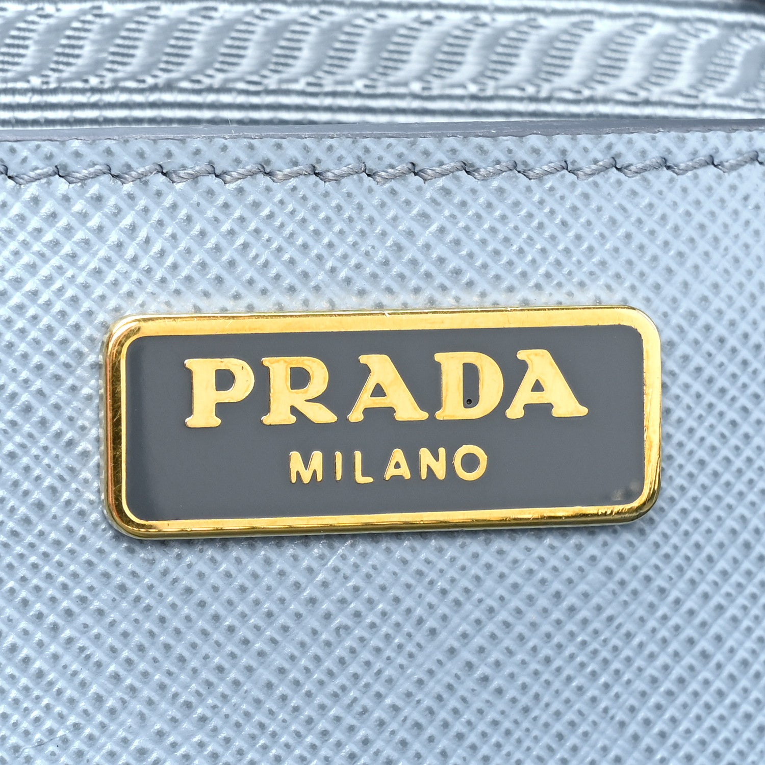 Prada Saffiano Lux Mini Promenade Tote Astrale 6 of 12