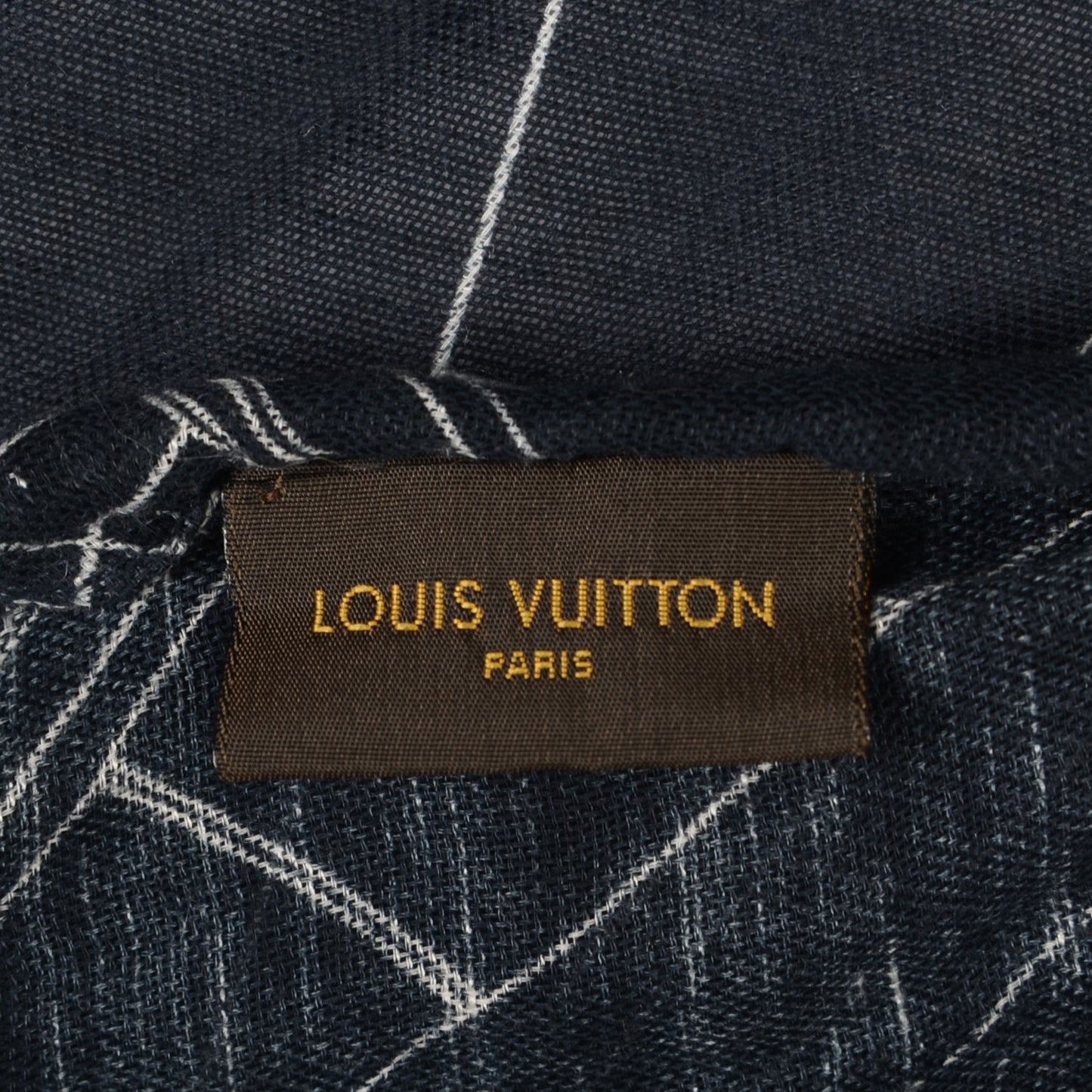 Cotton Linen Victory Boat Stole Navy