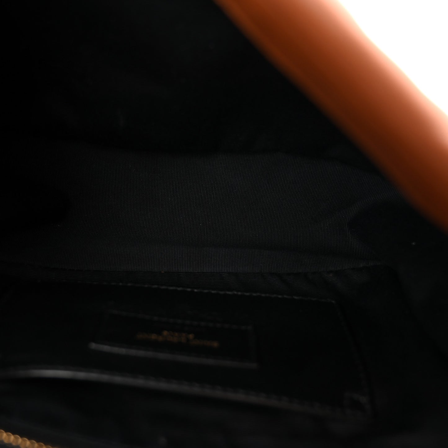 Lambskin Matelasse Monogram Small Jamie 4.3 Light Fox