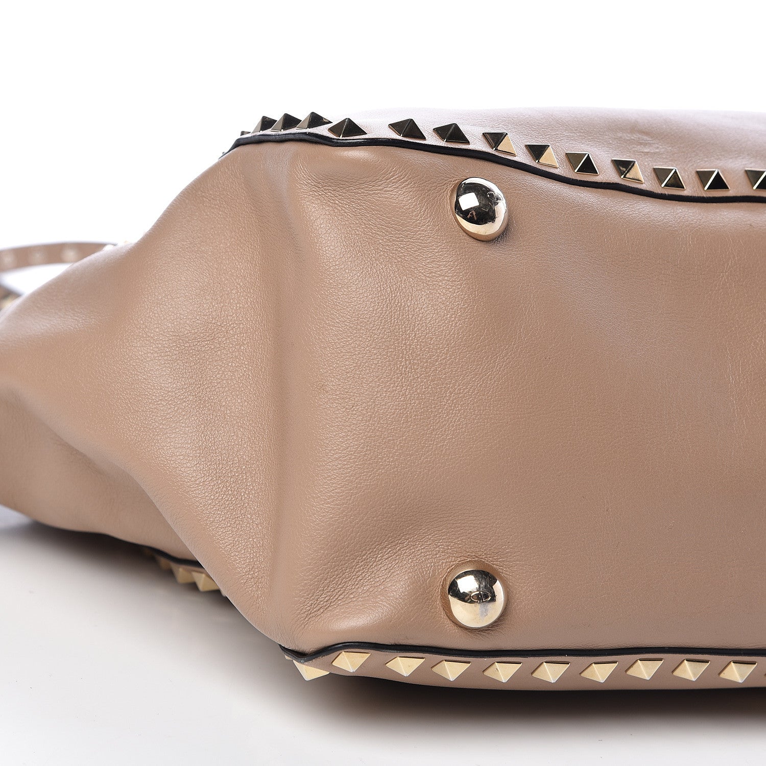 Valentino Garavani Vitello Medium Rockstud Tote Alpaca 11 of 13