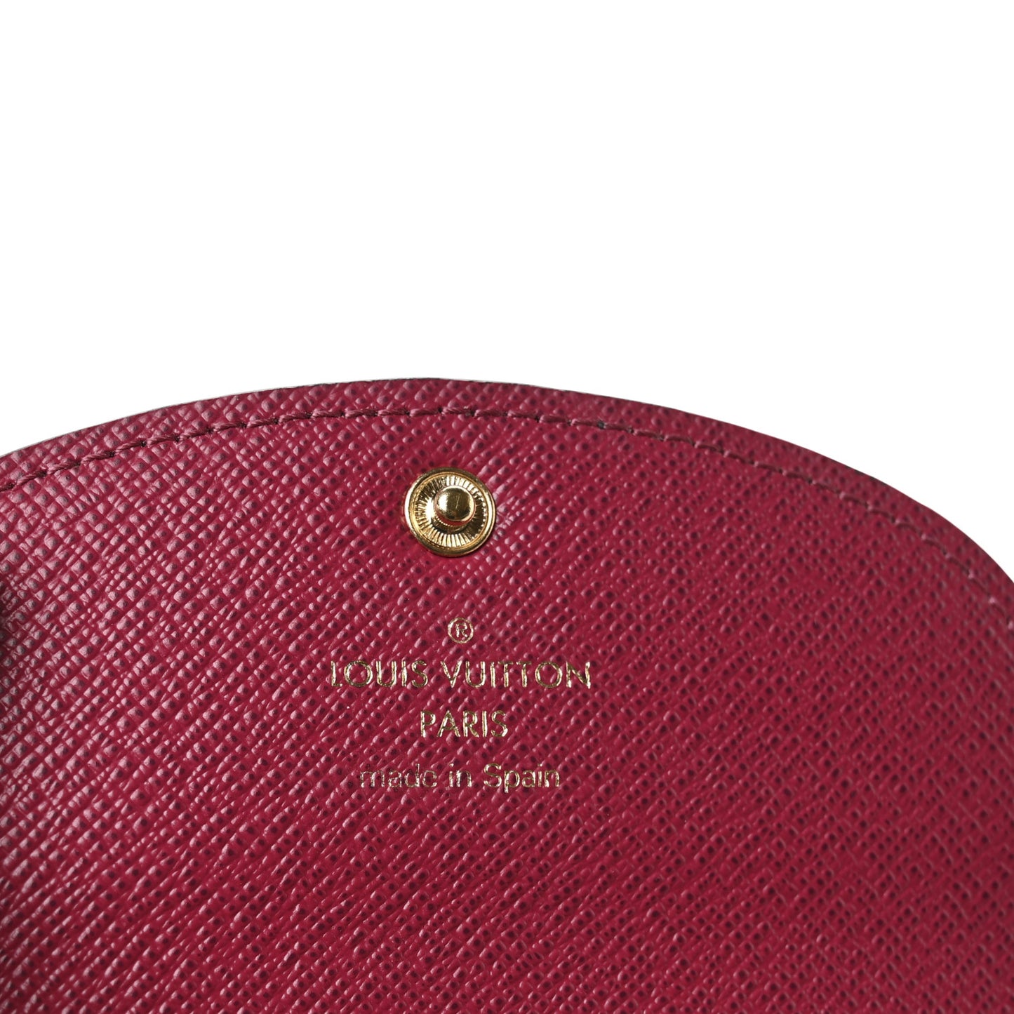 Monogram Rosalie Coin Purse Fuchsia
