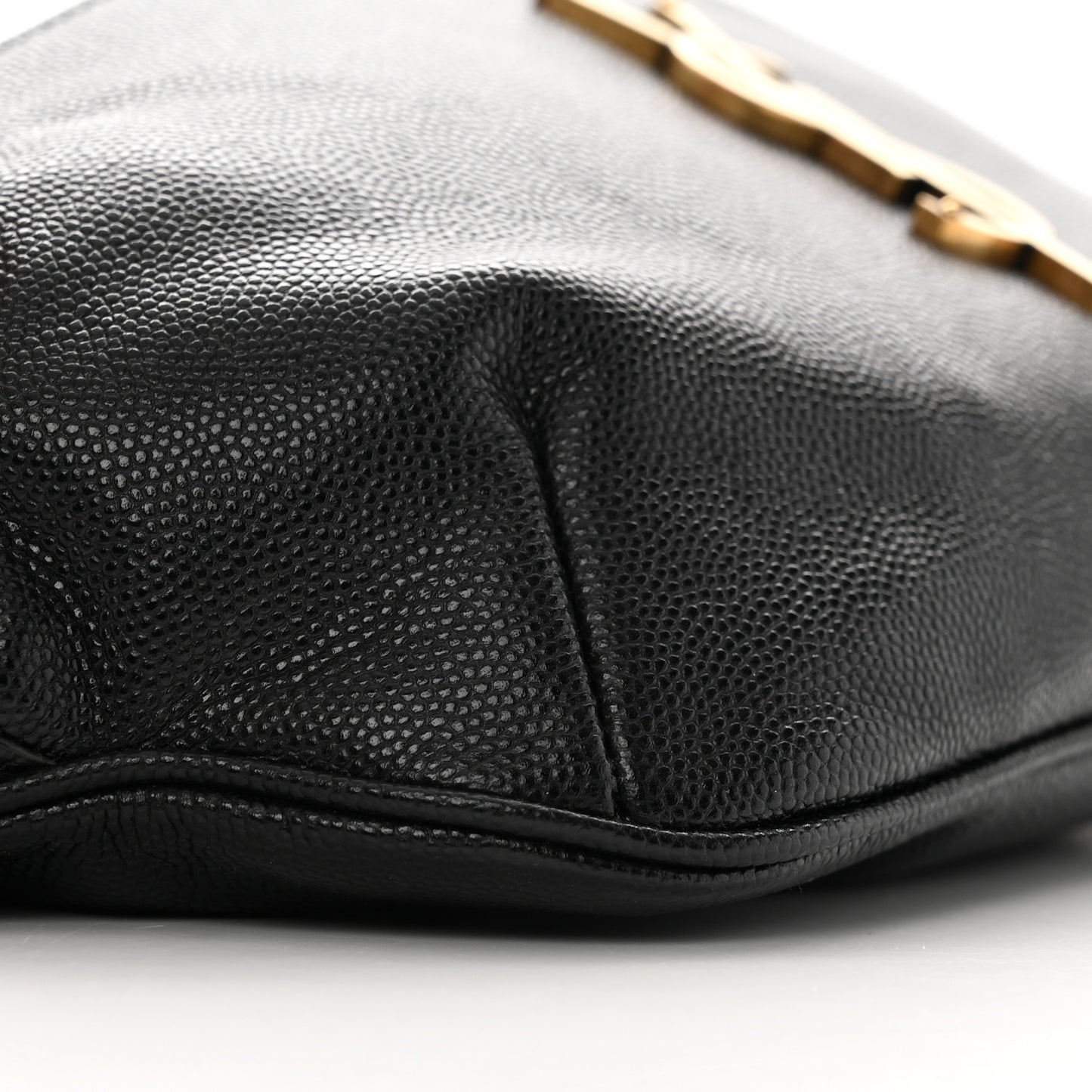 Grain De Poudre Monogram Belt Bag Black