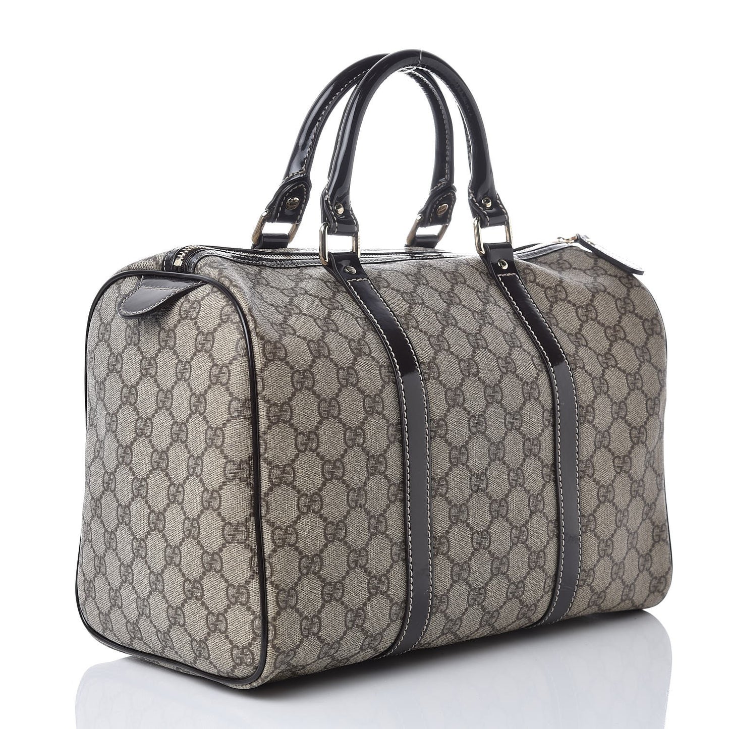 GG Plus Monogram Medium Joy Boston Dark Brown