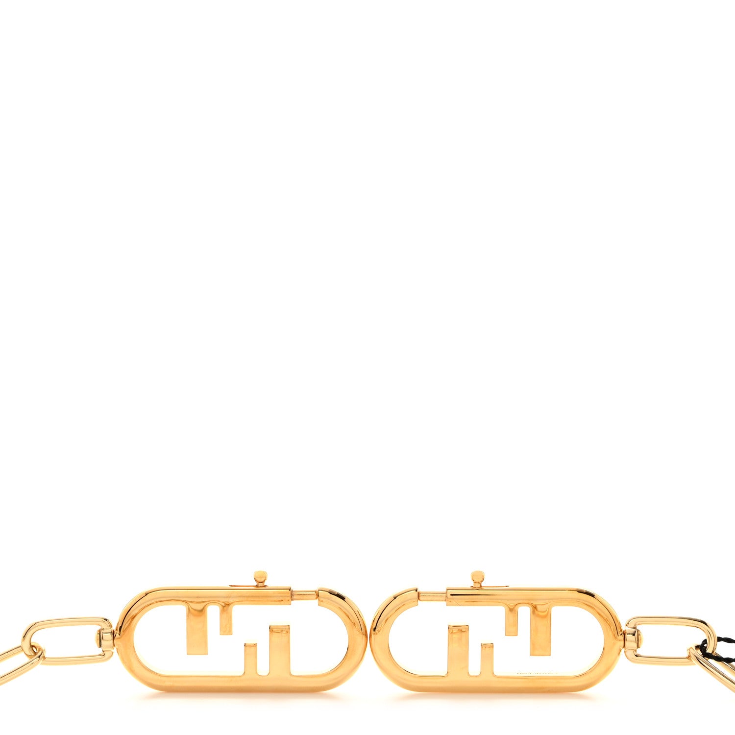 Fendi Metal O'Lock Strap You Gold 4 of 5
