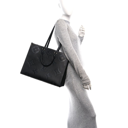 Louis Vuitton Empreinte Monogram Giant Onthego GM Black 2 of 9
