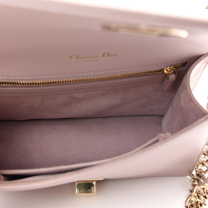 Christian Dior Grained Calfskin Small Diorama Flap Bag Rose Poudre 7 of 8
