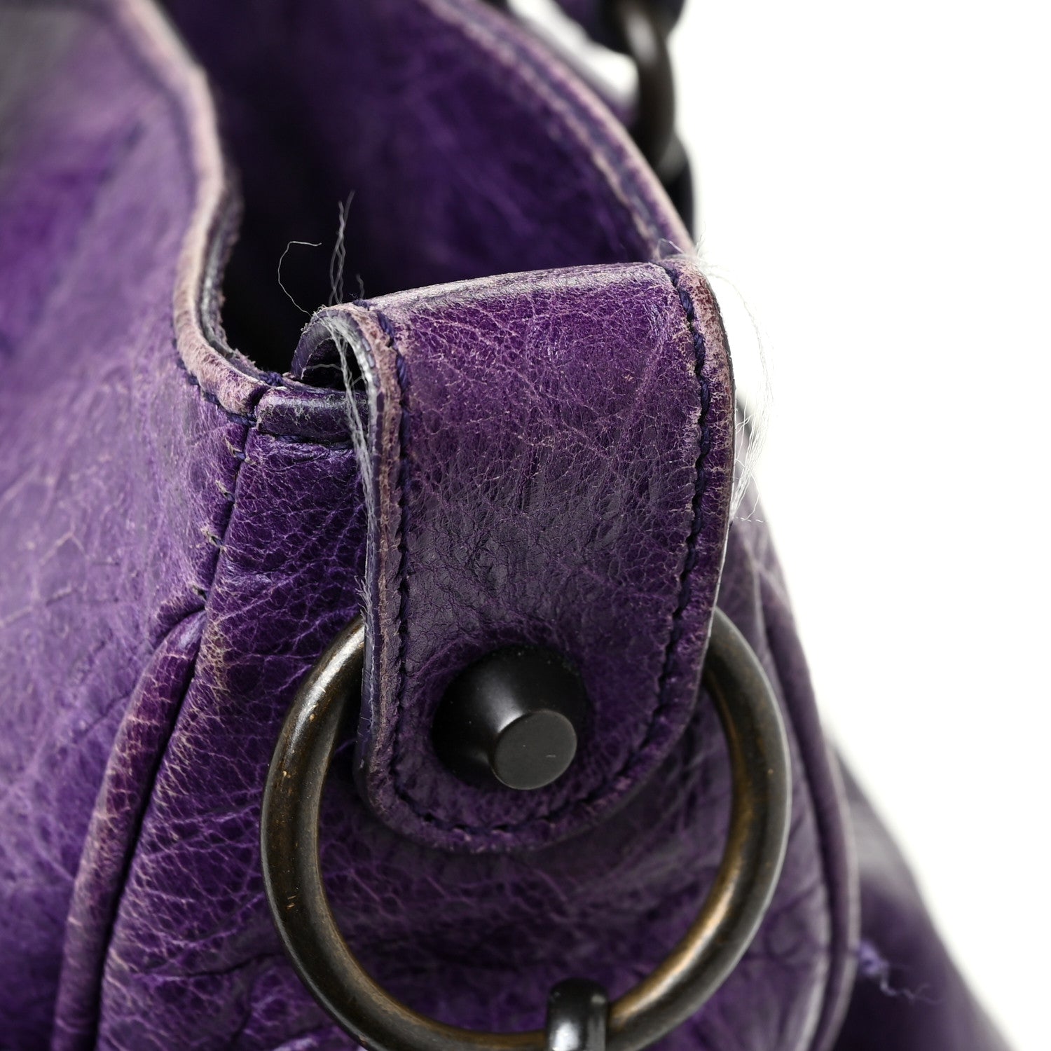 Balenciaga Agneau Classic Hardware Velo Dark Violet 27 of 38