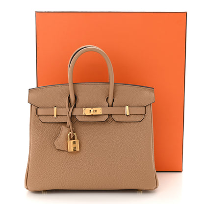 Hermes Togo Birkin 25 Chai 11 of 11