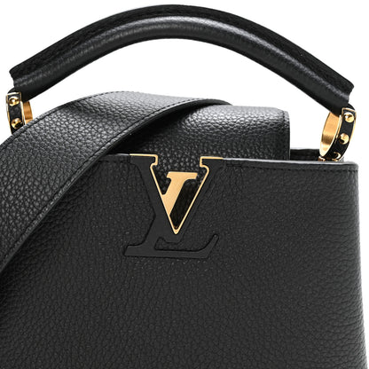Louis Vuitton Taurillon Mini Capucines Black 7 of 10