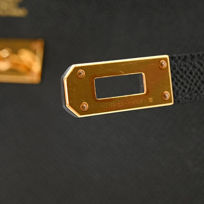 Hermes Epsom Kelly Wallet To Go Black 13 of 15