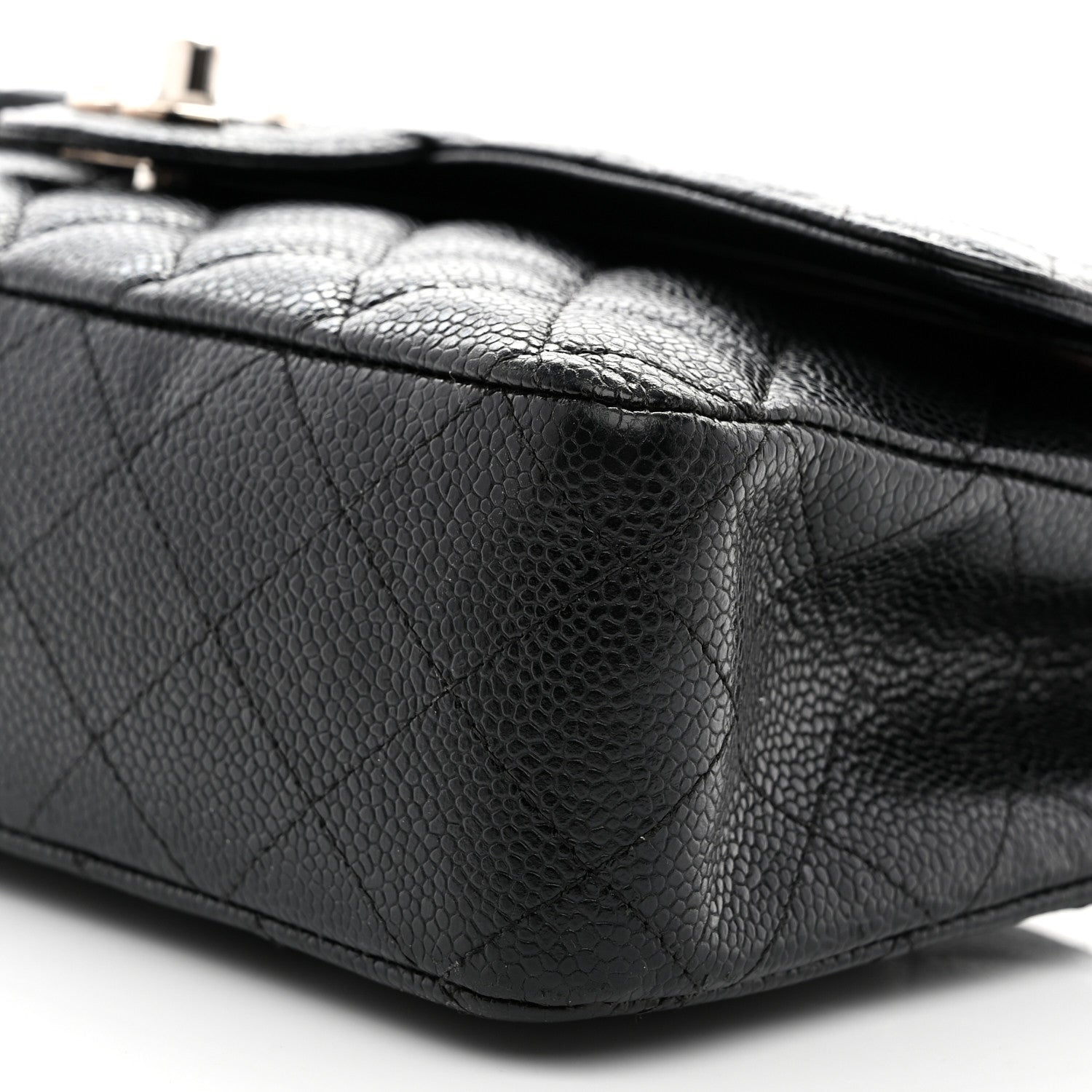 Chanel Caviar Quilted Medium Double Flap Black 10 of 10