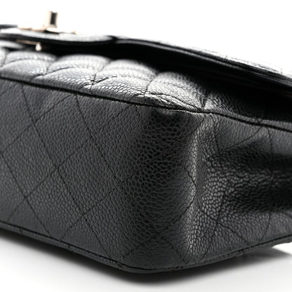 Chanel Caviar Quilted Medium Double Flap Black 10 of 10