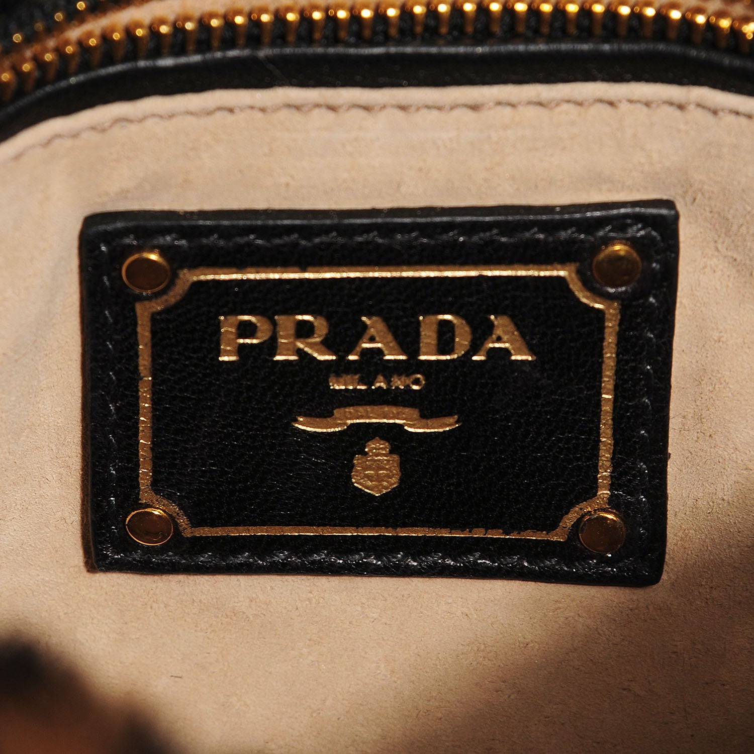 Prada Calf Hair Leopard Print Clutch Miele 6 of 10
