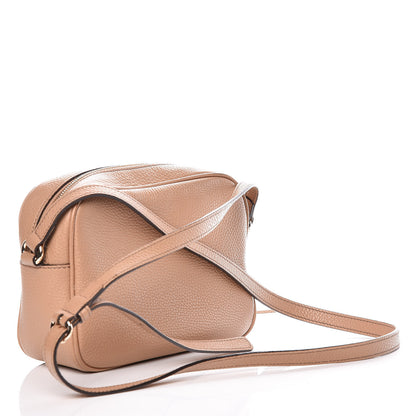 Gucci Pebbled Calfskin Small Soho Disco Bag Camelia 3 of 14
