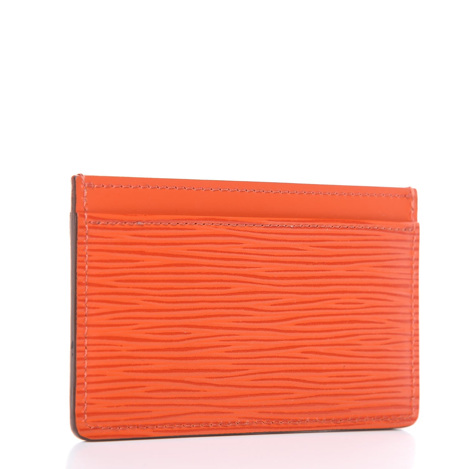 Louis Vuitton Epi Card Holder Piment 3 of 7