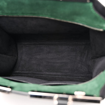 Fendi Vitello Baltico Kore Petite 3Jours Tote Black Verde Prato 5 of 11