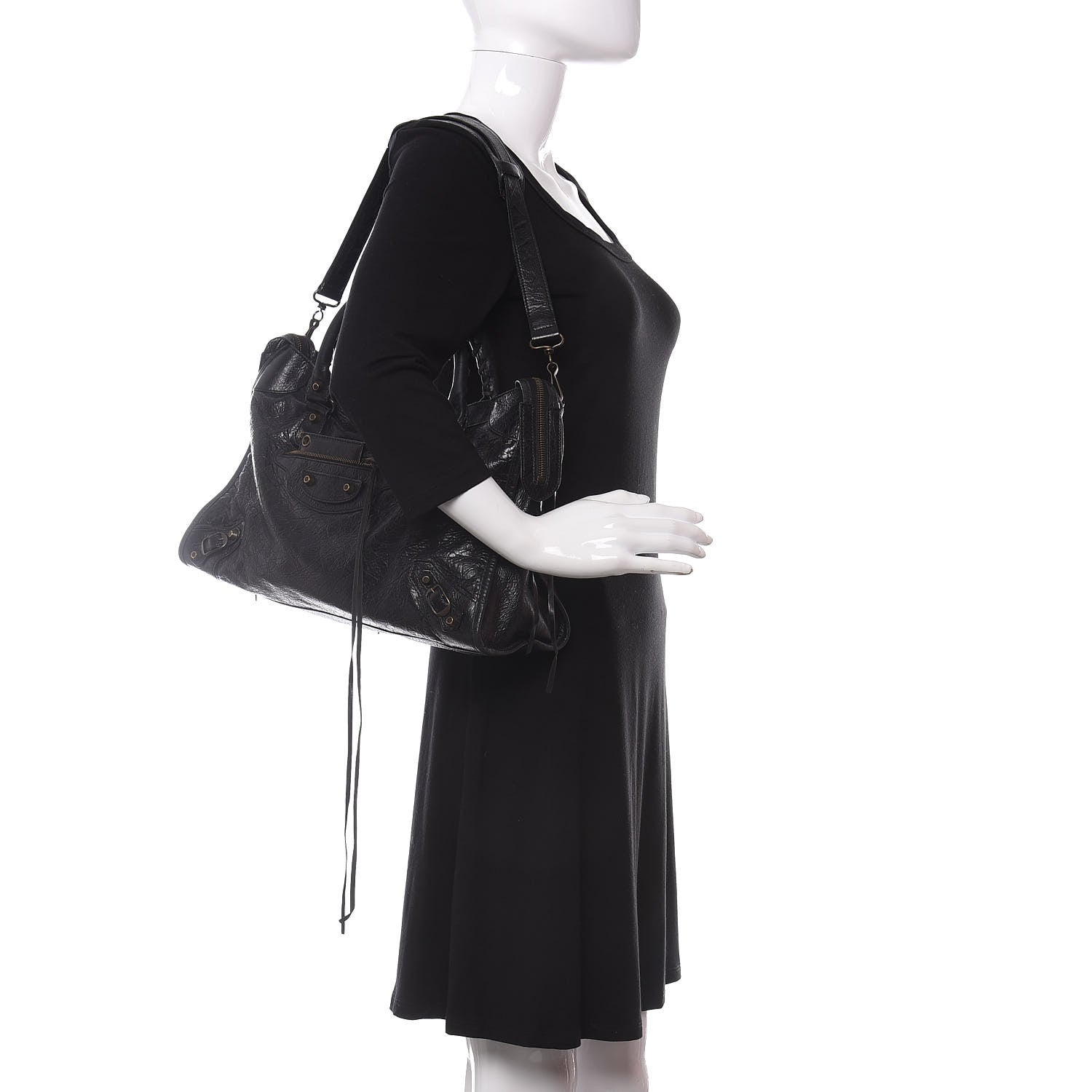 Balenciaga Agneau Classic Hardware City Black 2 of 13