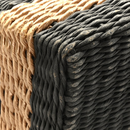 Chanel Rattan Picnic Tote Grey 9 of 13