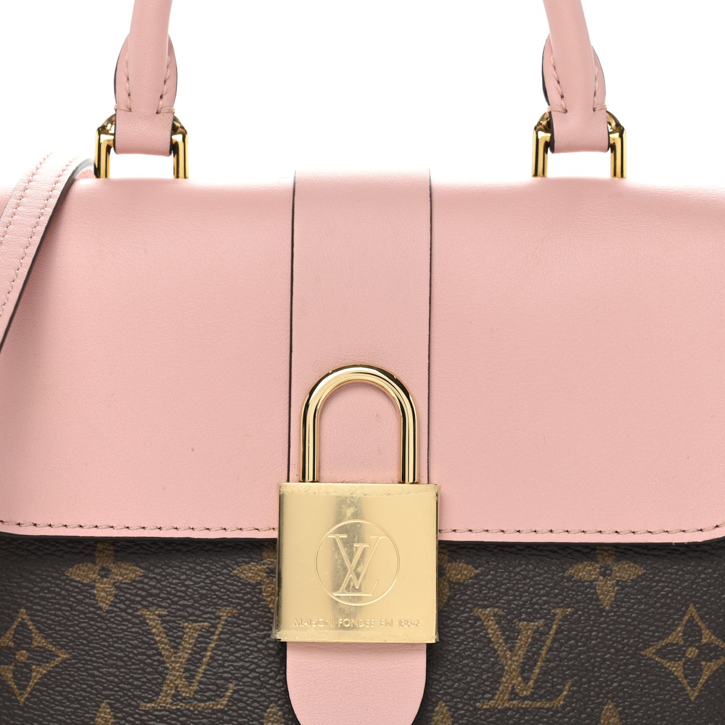 Monogram Locky BB Rose Poudre