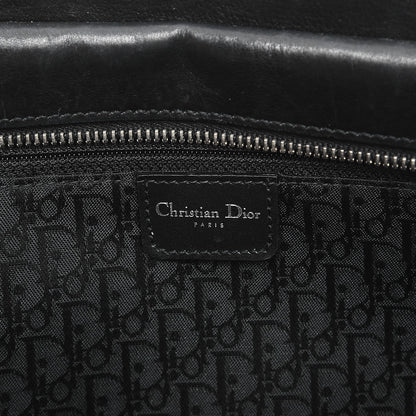 Christian Dior Calfskin Cannage Stitched Large East West Lady Dior Black 6 of 15