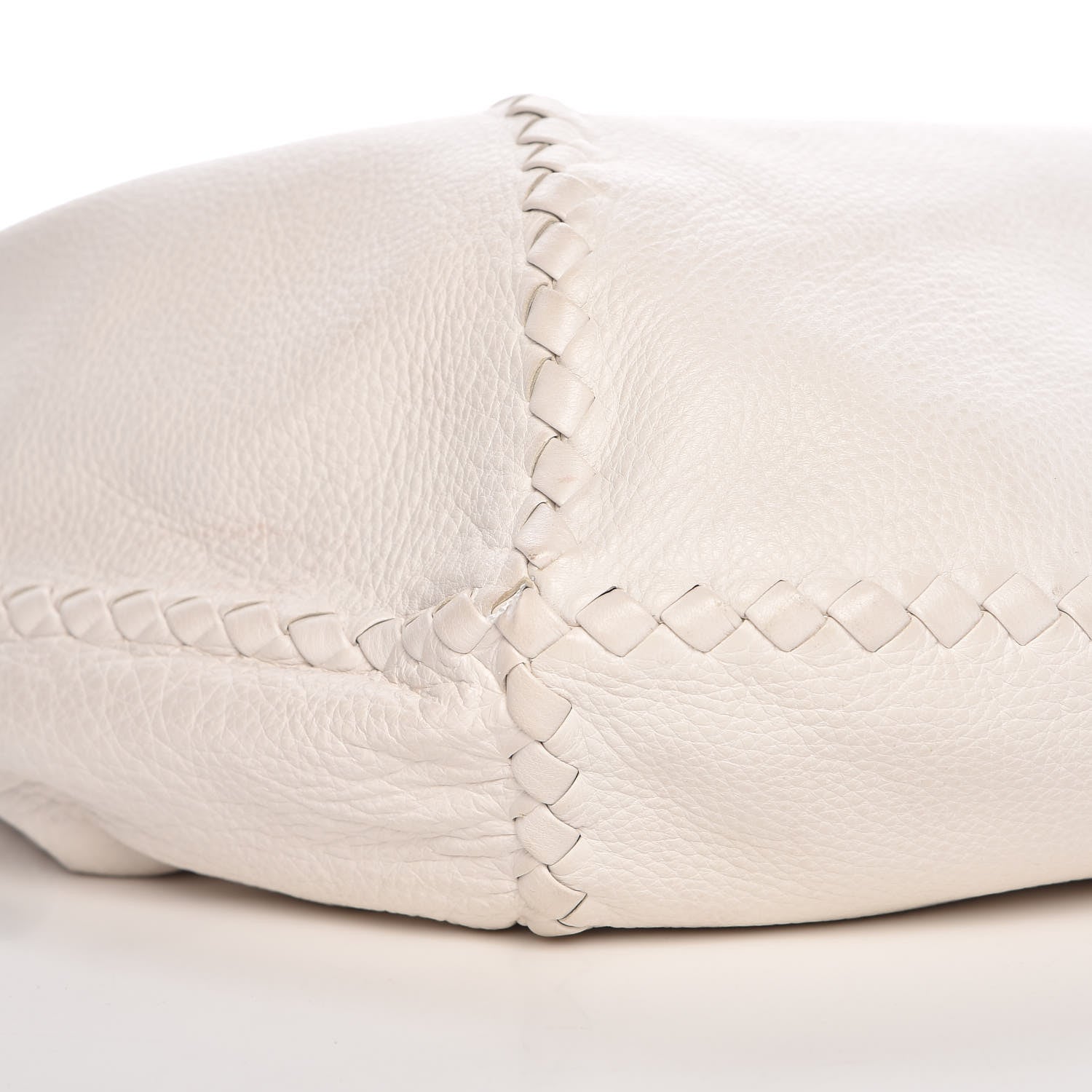 Bottega Veneta Cervo Deerskin Large Hobo Bianco White 9 of 16