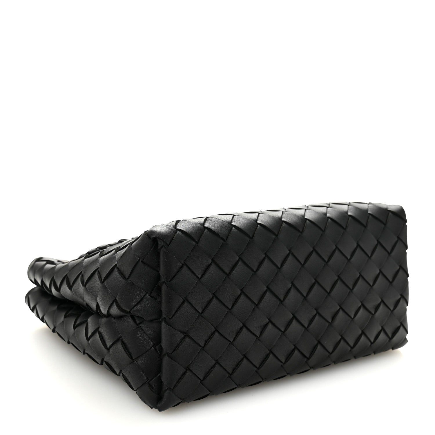 Bottega Veneta Nappa Intrecciato Small Andiamo Shoulder Bag Black 4 of 9