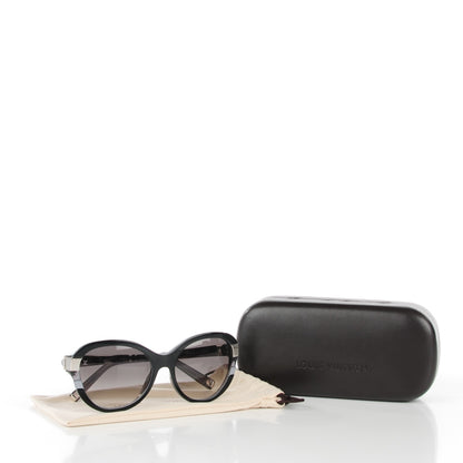 Louis Vuitton Petit Soupcon Cat Eye Sunglasses Black 6 of 6