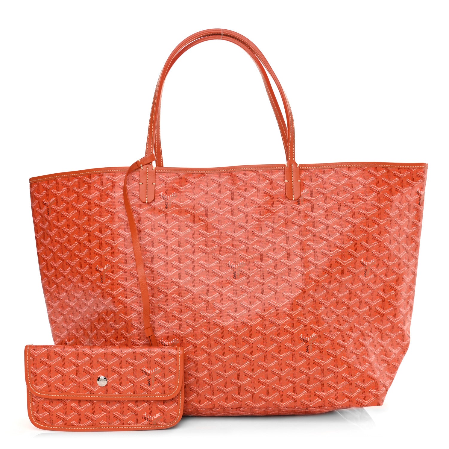 Goyard Goyardine Saint Louis GM Orange 1 of 13