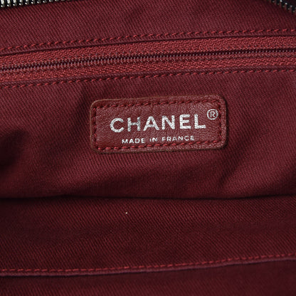 Chanel Caviar Large CC Tuck Tote Black 6 of 10