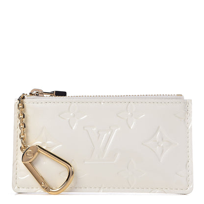 Louis Vuitton Vernis Key Pouch Perle 1 of 7