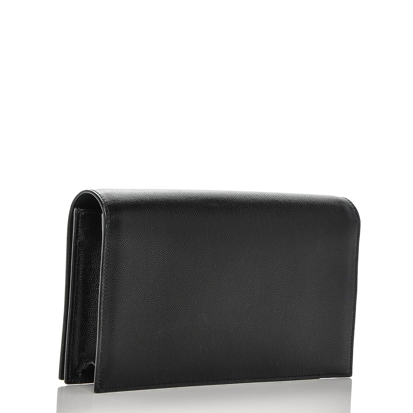 Grain De Poudre Classic Monogram Kate Clutch Black