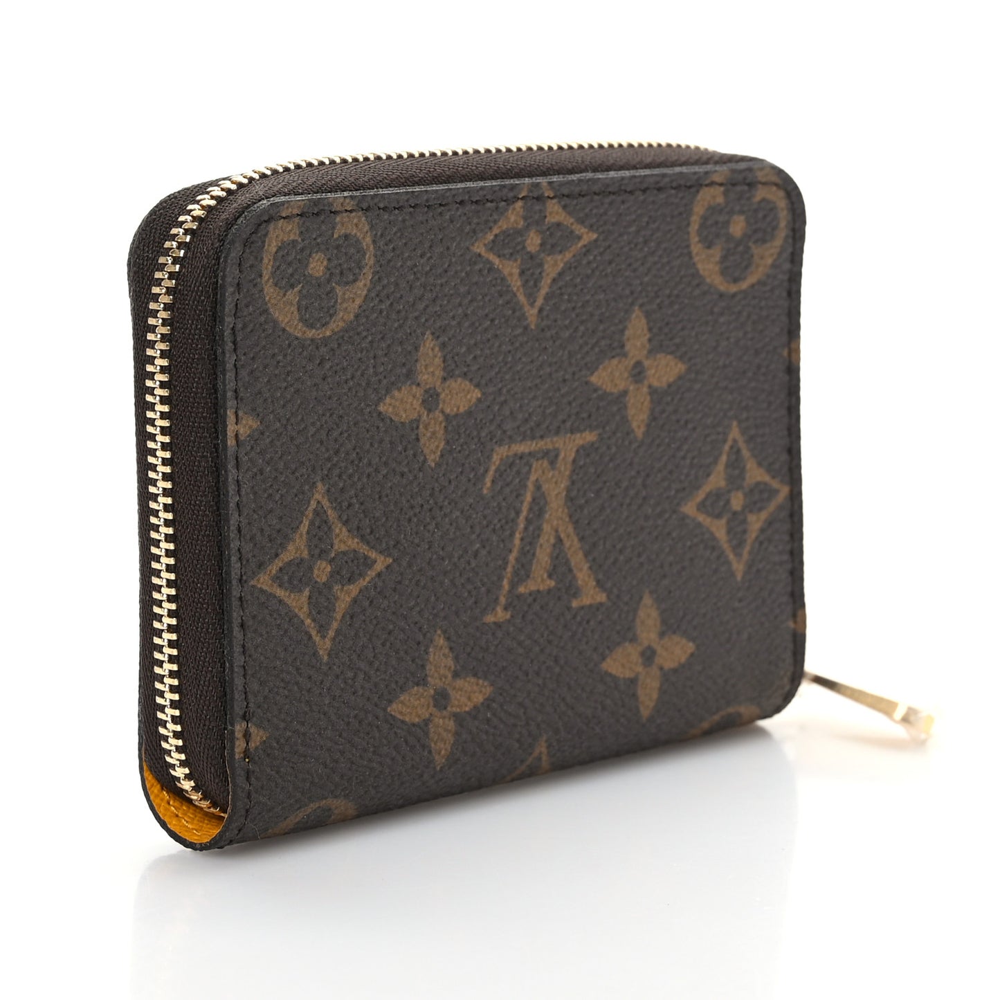 Monogram 2022 Christmas Animation New York Soho Zippy Coin Purse Yellow